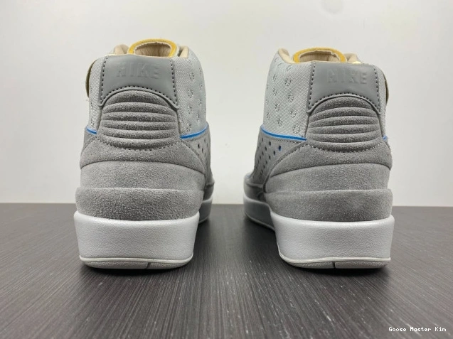 Grey DN3802-001 Fog Jordan 2 Union Retro 0630